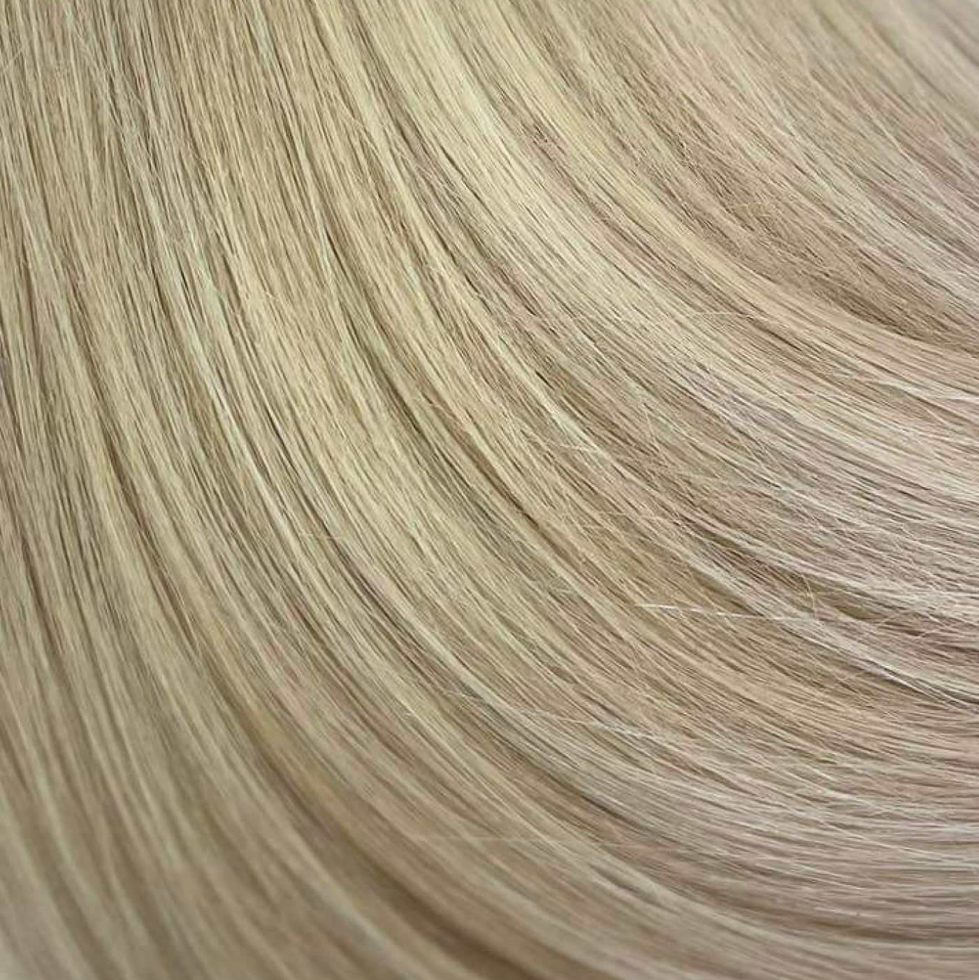 Close up photo of Natalie Michelle Hair Extensions in colour Powder Puff.