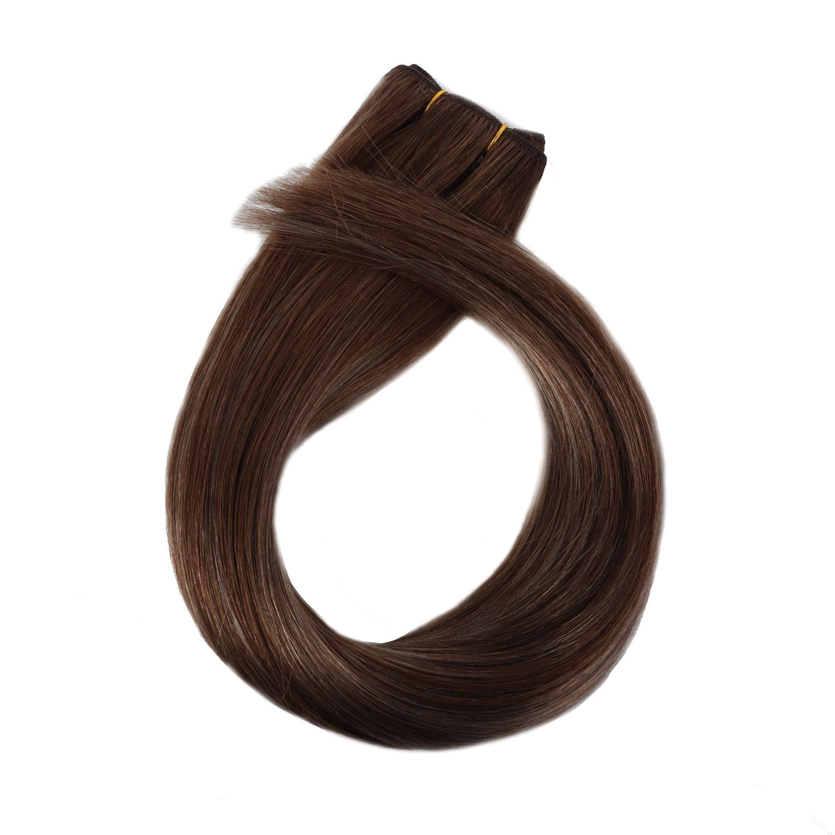 Photo of Natalie Michelle Hair Extensions in colour Choco Luxe.