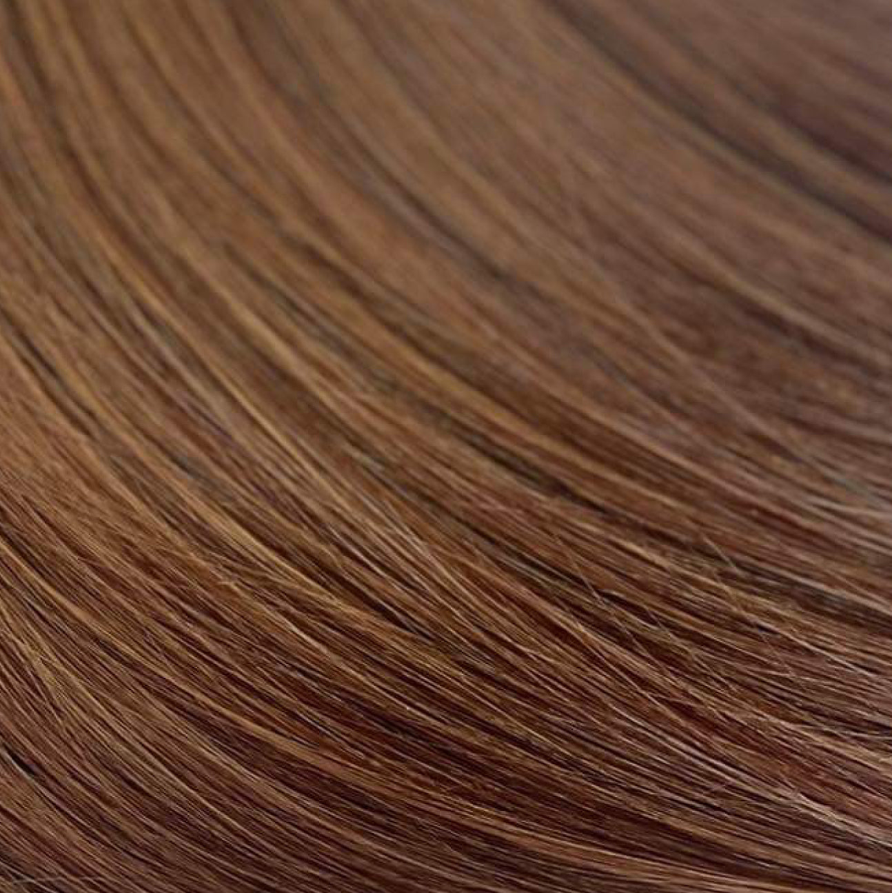 Close up photo of Natalie Michelle Hair Extensions in colour Teddy Russ.