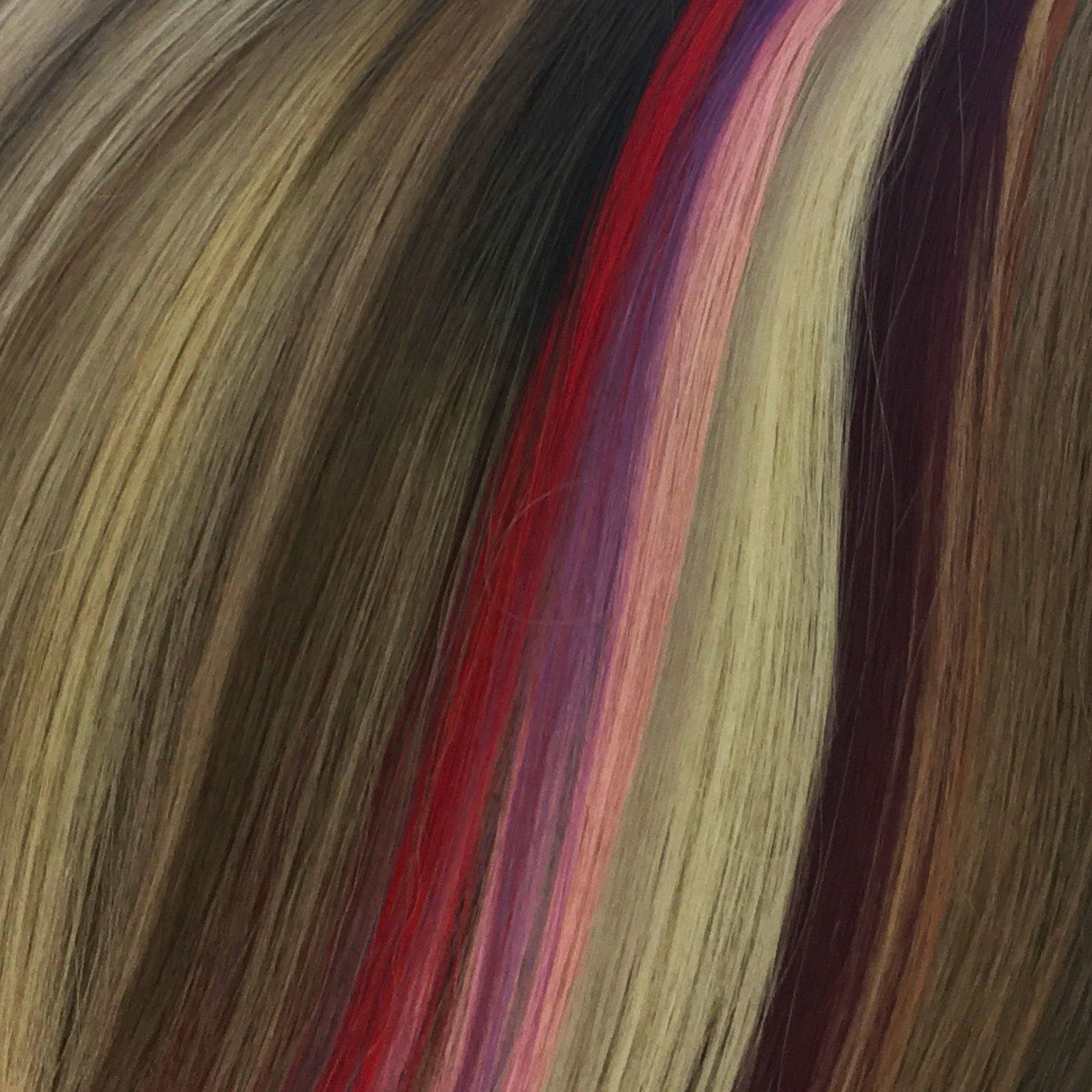 Photo of Natalie Michelle Hair Extensions Colour Wheel.