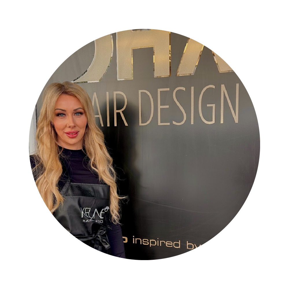 Photo of Sammy, hair stylist at Sax Hair Design.